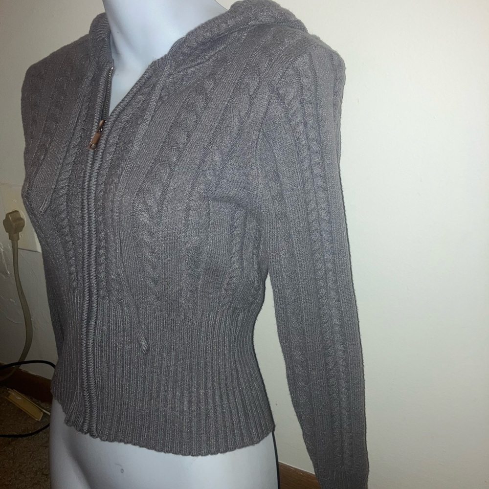 Full Zip Hooded Sweater